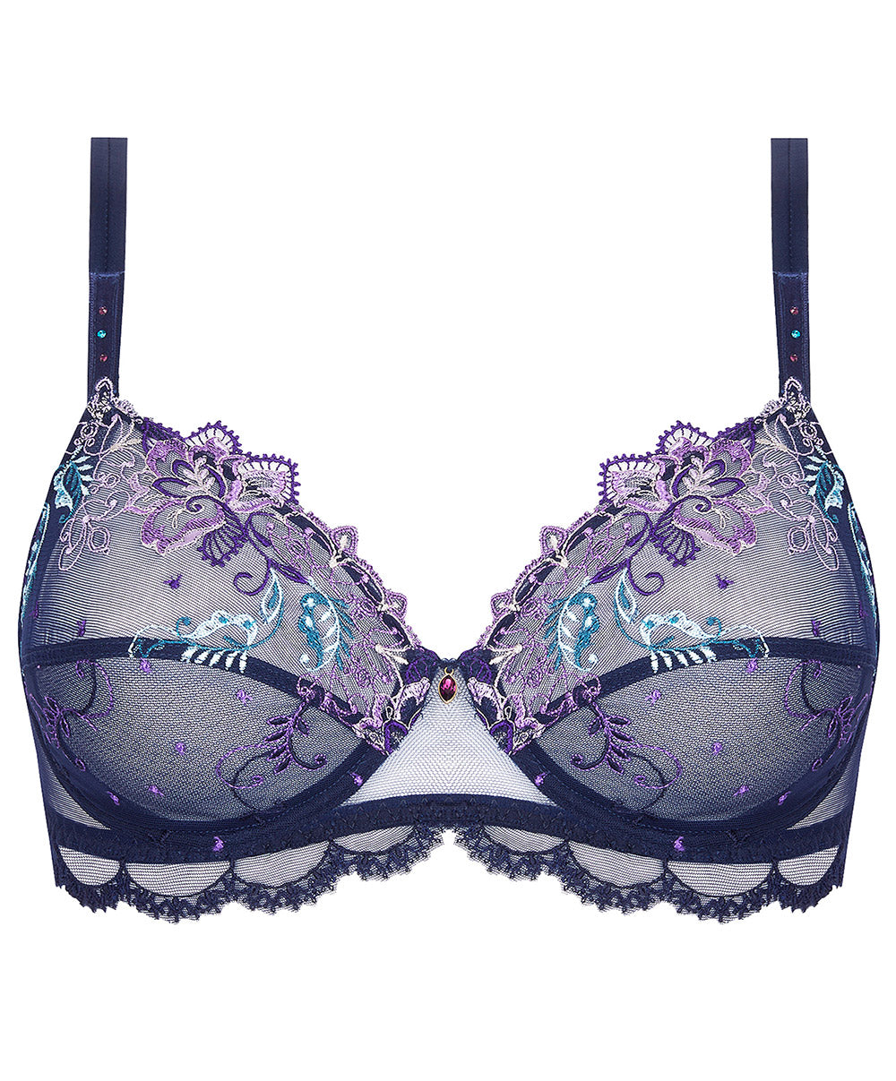 Soutien-gorge armatures Lise Charmel Déesse Désirs mauve ACH6077-MD