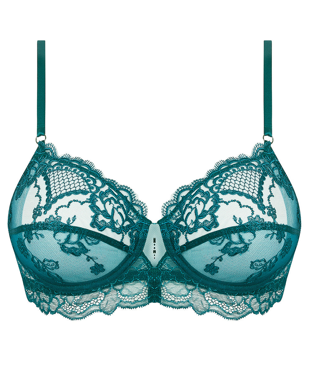 Soutien-gorge armature Lise Charmel Sublime en Dentelle vert princesse ACH6013-VP