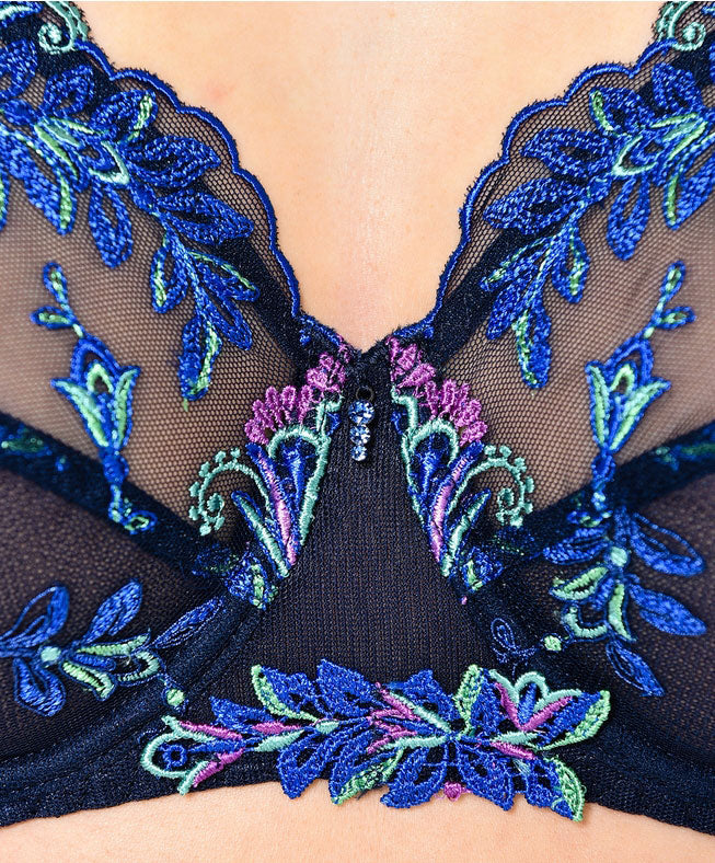 Soutien-gorge armature Lise Charmel Forêt lumière fougère ACG6009-FF face