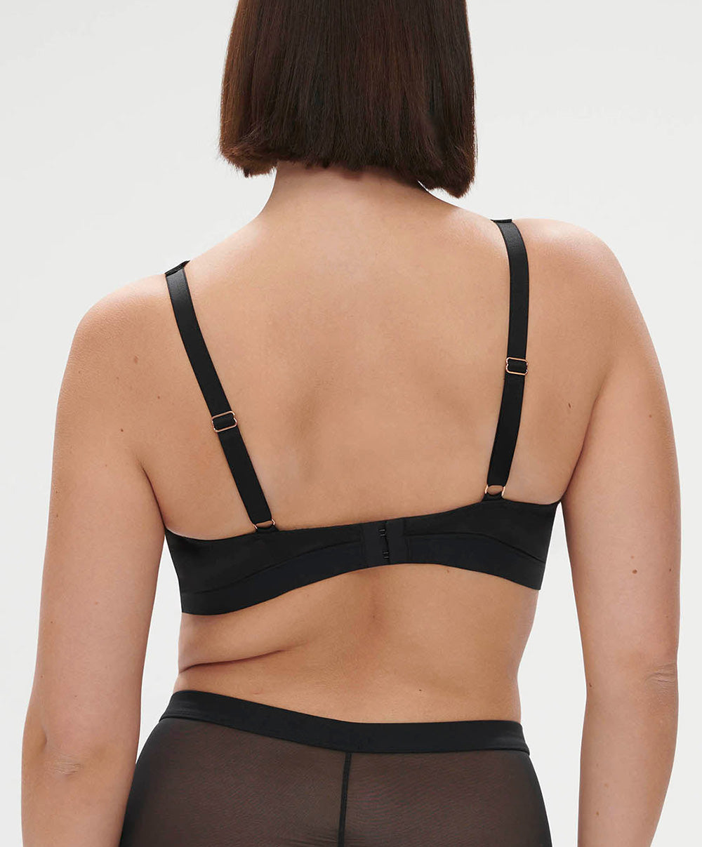 Soutien-gorge décolleté plongeant à armatures Simone Pérèle Mystic noir 1D3309-015