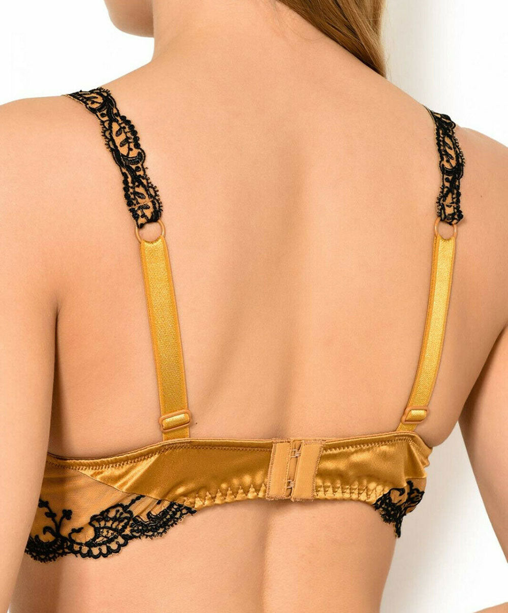 Soutien-gorge armature en soie Lise Charmel Splendeur soie ambre ACC6080-SB