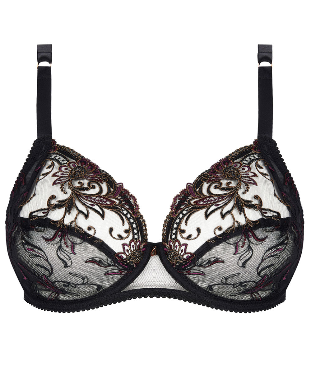 Soutien-gorge armature grande taille bien-être Charme Secret noir Lise Charmel BCJ6133-CN 10