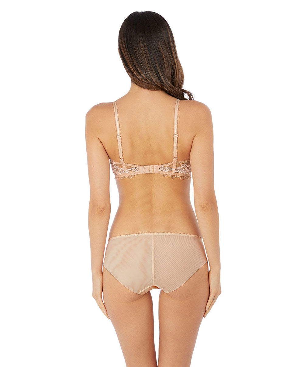 Soutien-gorge armatures classique Wacoal Lace Perfection café crème WE135002-CAC