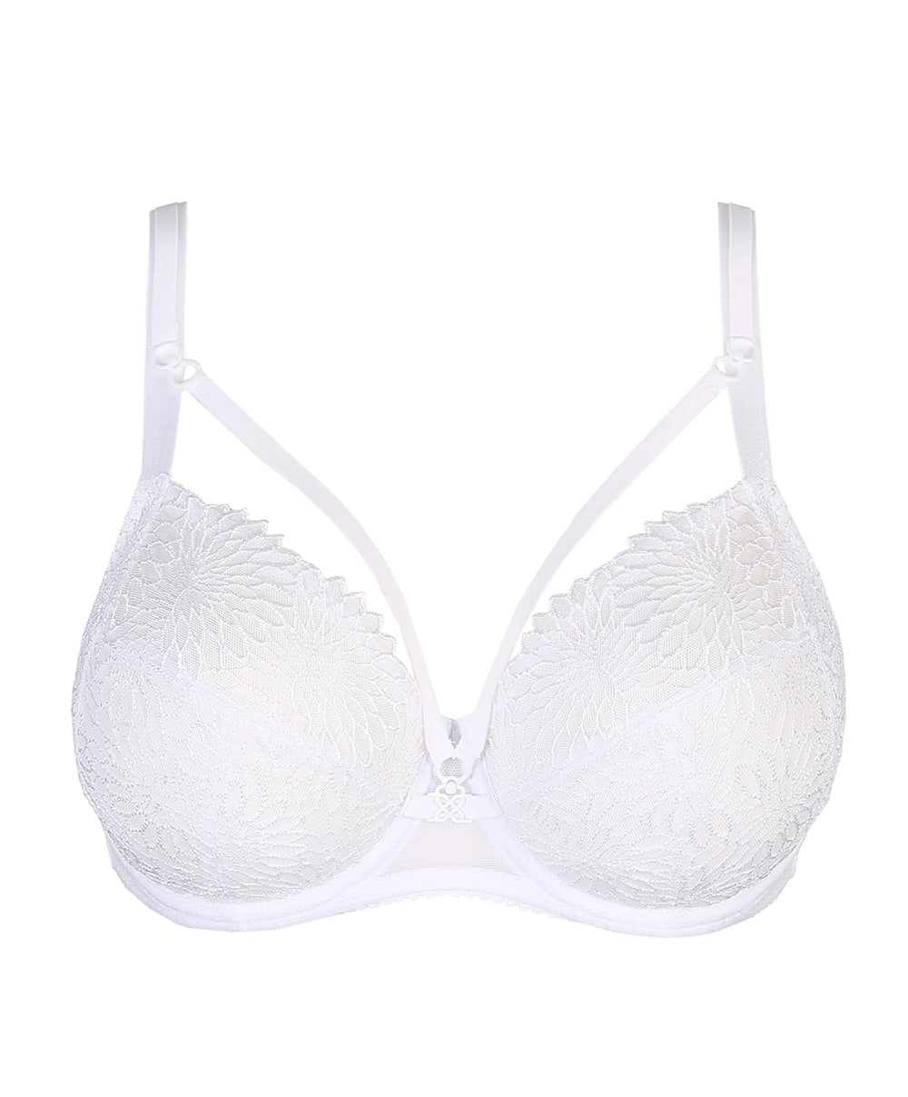 Soutien-gorge armatures emboitant 3 parties PrimaDonna Sophora blanc 0163180-0163181-WIT