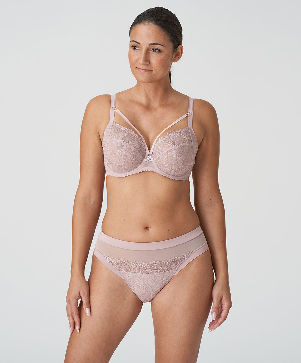 Soutien-gorge armatures emboitant 3 parties PrimaDonna Sophora bois de rose 0163180-0163181-BDS