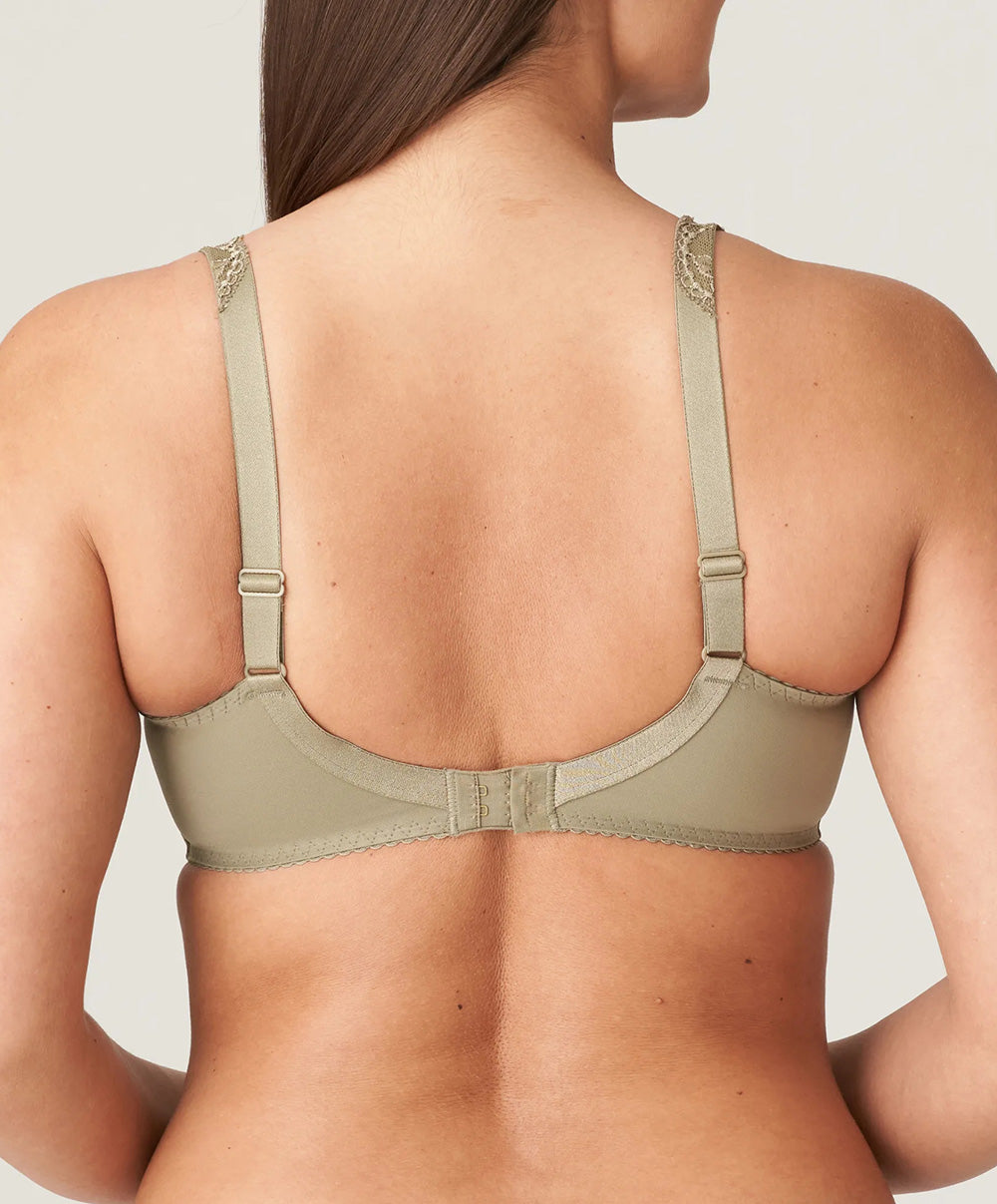 Soutien-gorge armatures emboitant 3 parties dentelle PrimaDonna Madison golden olive 0162120-0162121-GOO