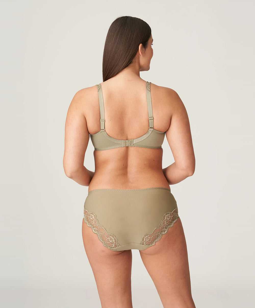Soutien-gorge armatures emboitant 3 parties dentelle PrimaDonna Madison golden olive 0162120-0162121-GOO