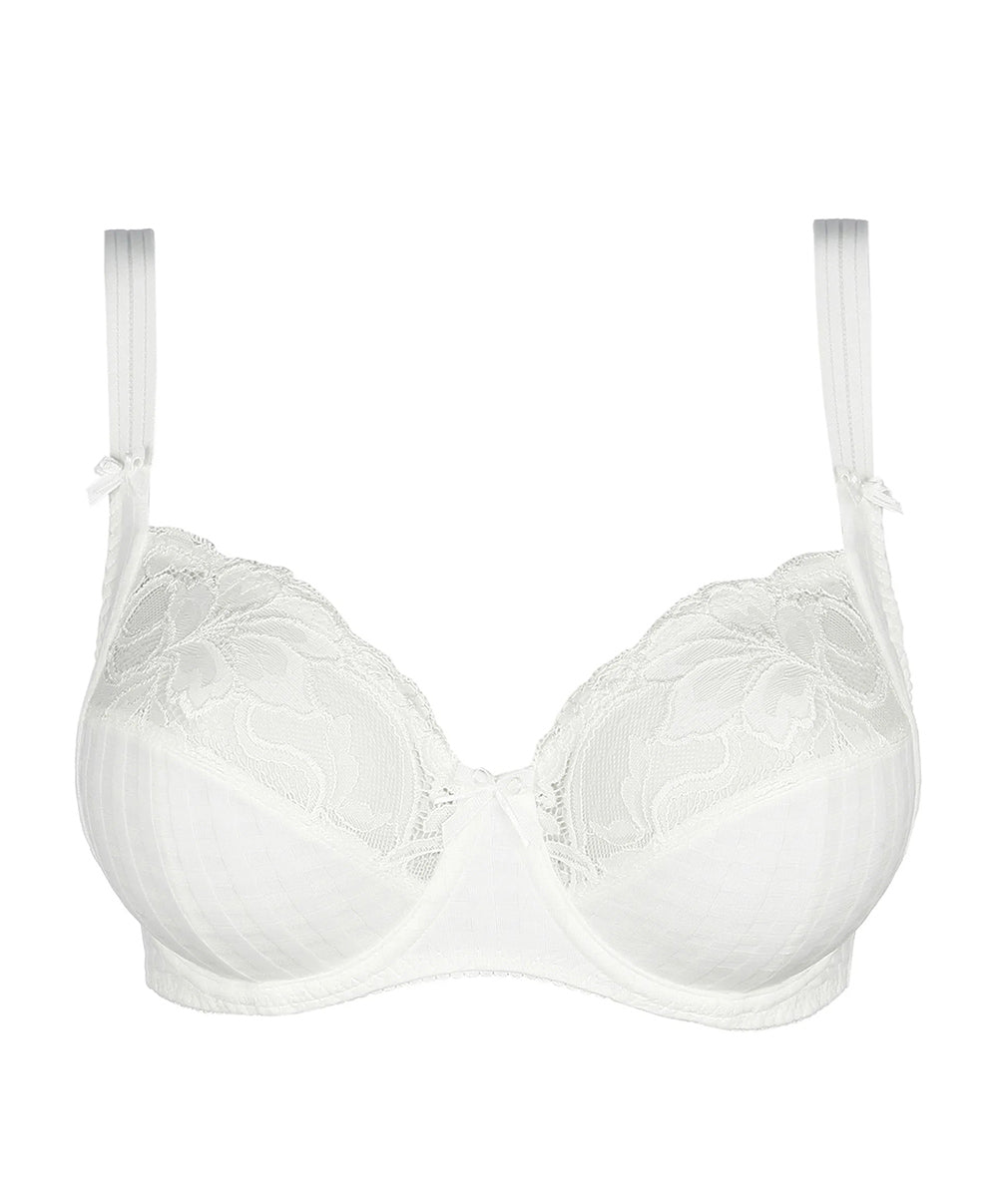 Soutien-gorge armatures emboitant 3 parties dentelle PrimaDonna Madison naturel 0162120-0162121-NAT