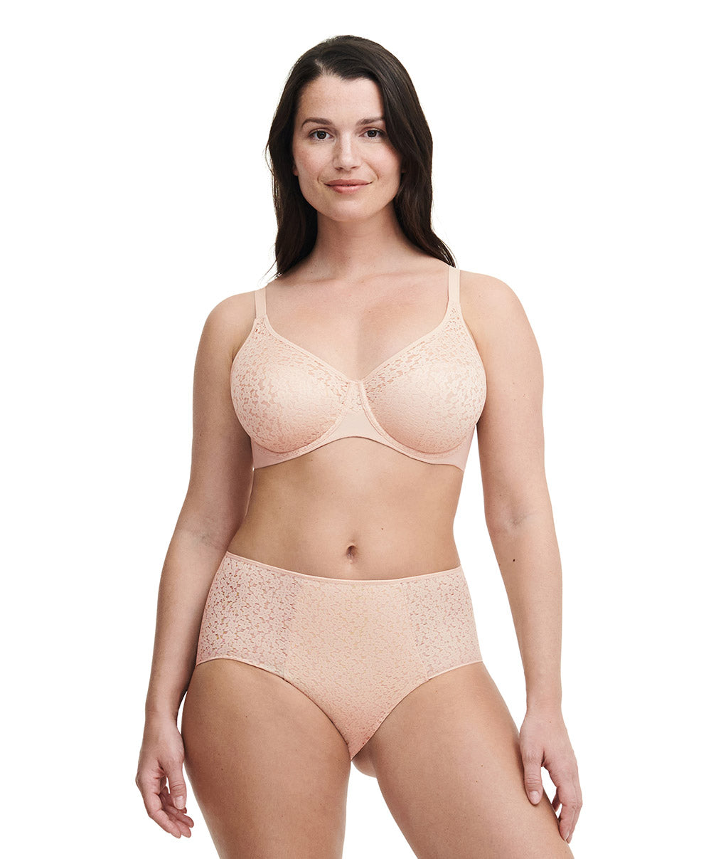 Soutien-gorge armatures enveloppant moulé Chantelle Norah beige doré C13F10-01N
