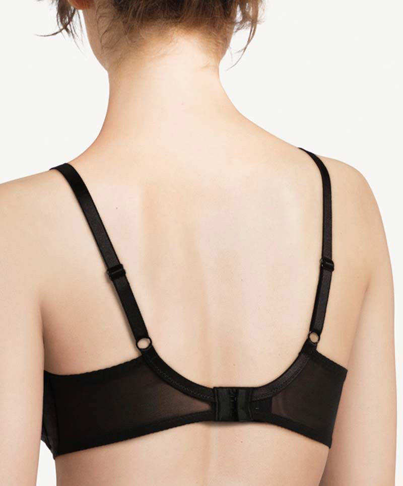 Soutien-gorge armatures très enveloppant Chantelle Instants noir C13A10-011