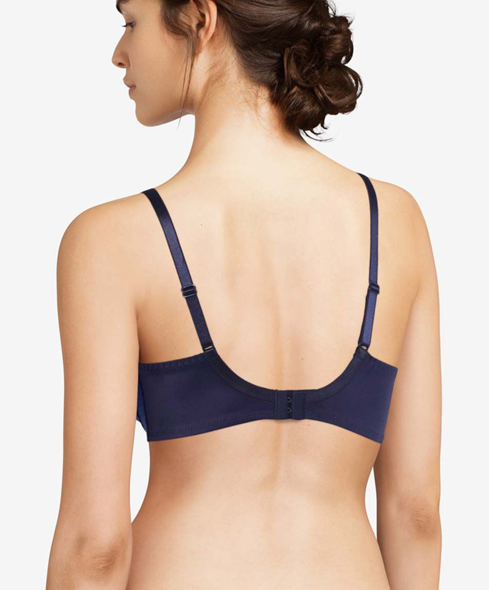 Soutien-gorge armatures très enveloppant Chantelle Instants saphir C13A10-0K4