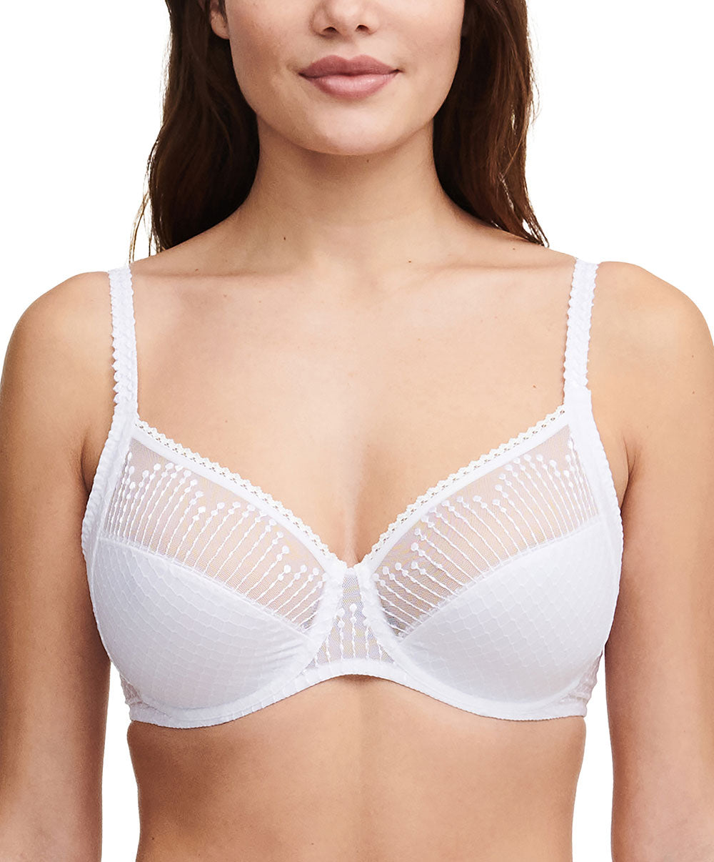 Soutien-gorge armatures grande taille Chantelle Luminesce blanc C19K10-010