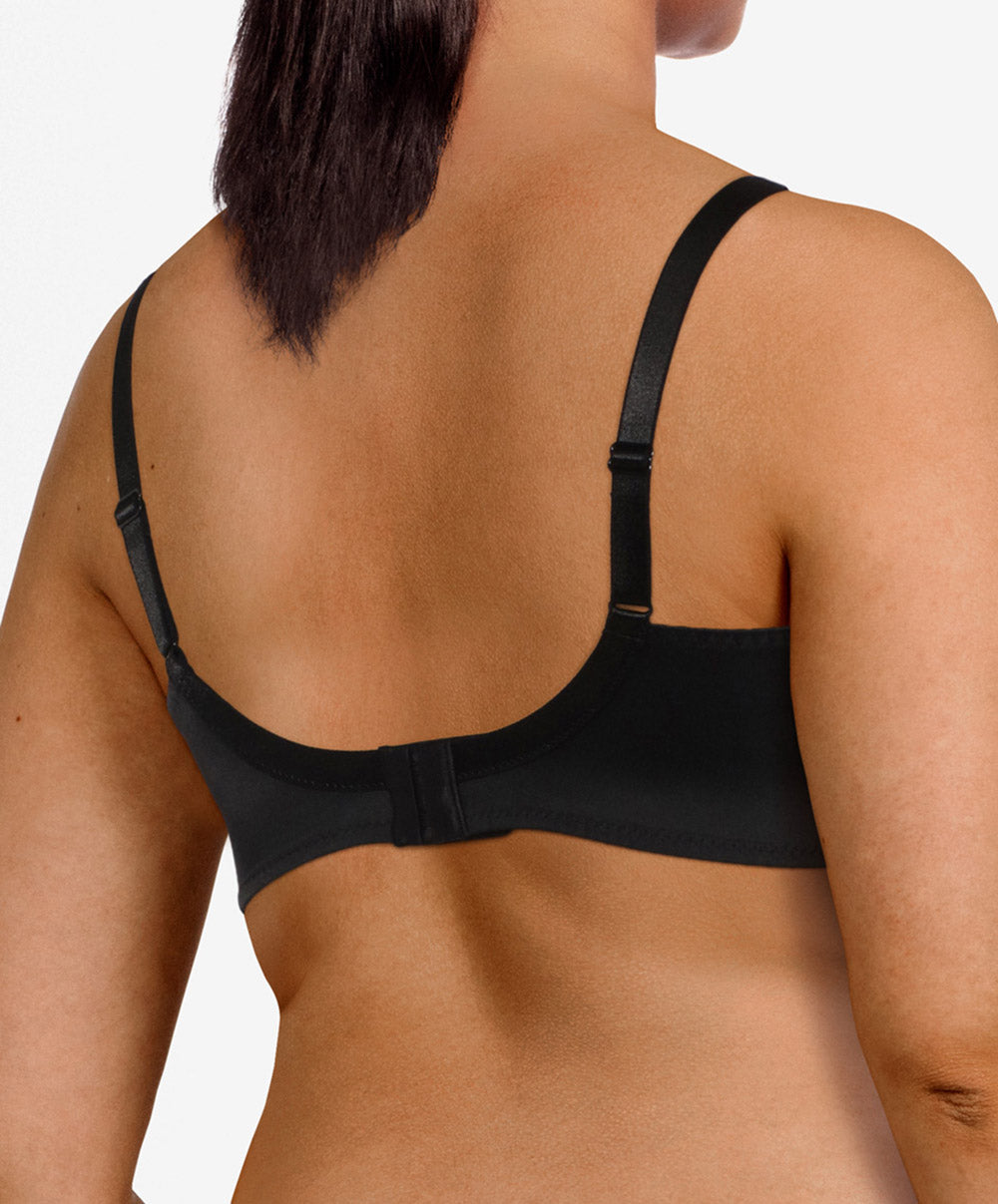 Soutien-gorge armatures grande taille Chantelle Luminesce noir or C19K10-0A1