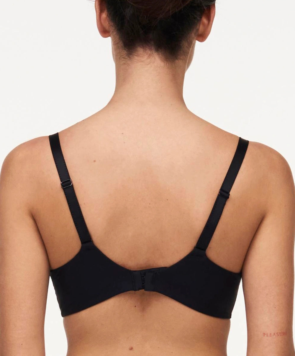 Soutien-gorge armatures très enveloppant Chantelle Orangerie Dream noir C17Q10-011