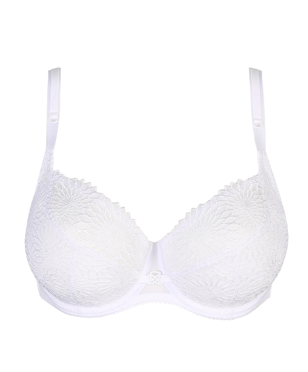 Soutien-gorge balconnet coupe tulipe PrimaDonna Sophora blanc 0163184-0163185-WIT