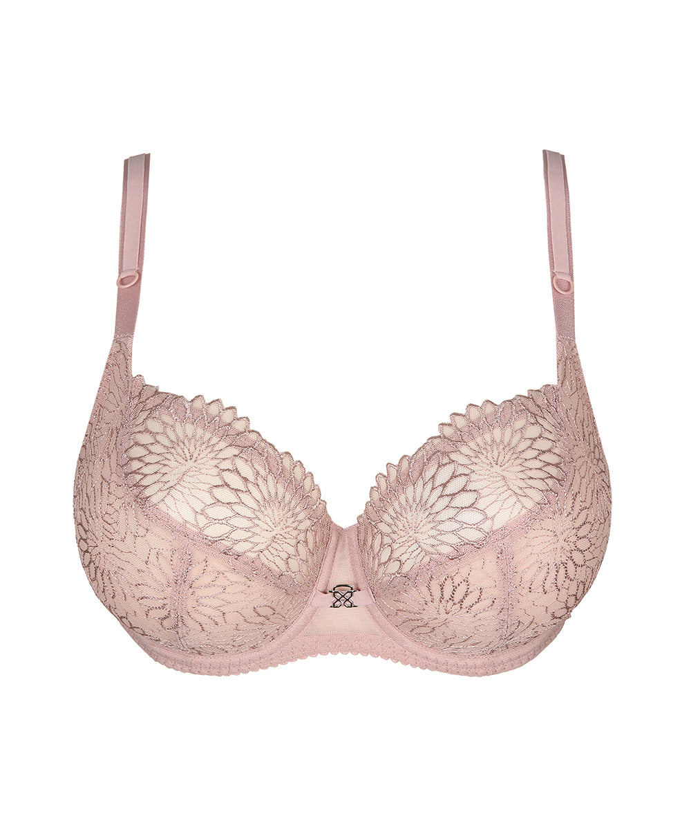 Soutien-gorge balconnet coupe tulipe PrimaDonna Sophora bois de rose 0163184-0163185-BDS