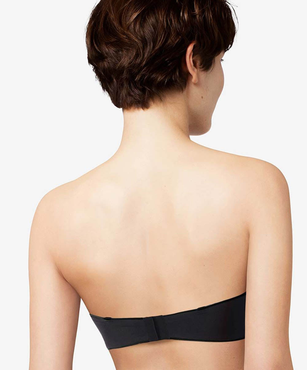 Soutien-gorge invisible bandeau coque Chantelle Essentiall Noir C15G50-011