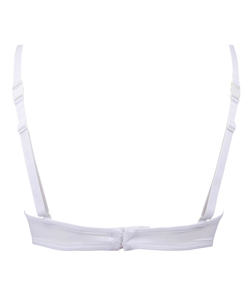 Soutien-gorge bandeau bretelles amovibles Antigel de Lise Charmel Culte Beauté blanc ECH5666-BL