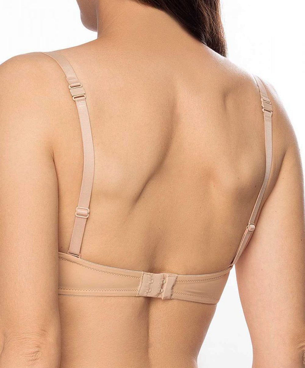 Soutien-gorge bandeau bretelles amovibles Antigel de Lise Charmel Culte Beauté skin rosé ECH5666-SR