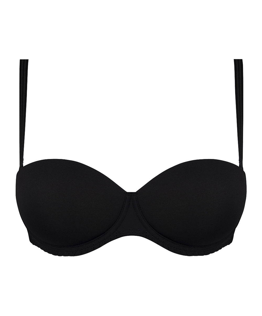 Soutien-gorge bandeau bretelles amovibles Antigel de Lise Charmel New Apesanteur noir ECJ5614-NO 100