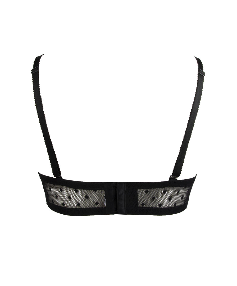 Soutien-gorge bandeau bretelles amovibles Antigel de Lise Charmel Stricto Sensuelle noir ECH5617-NO-9
