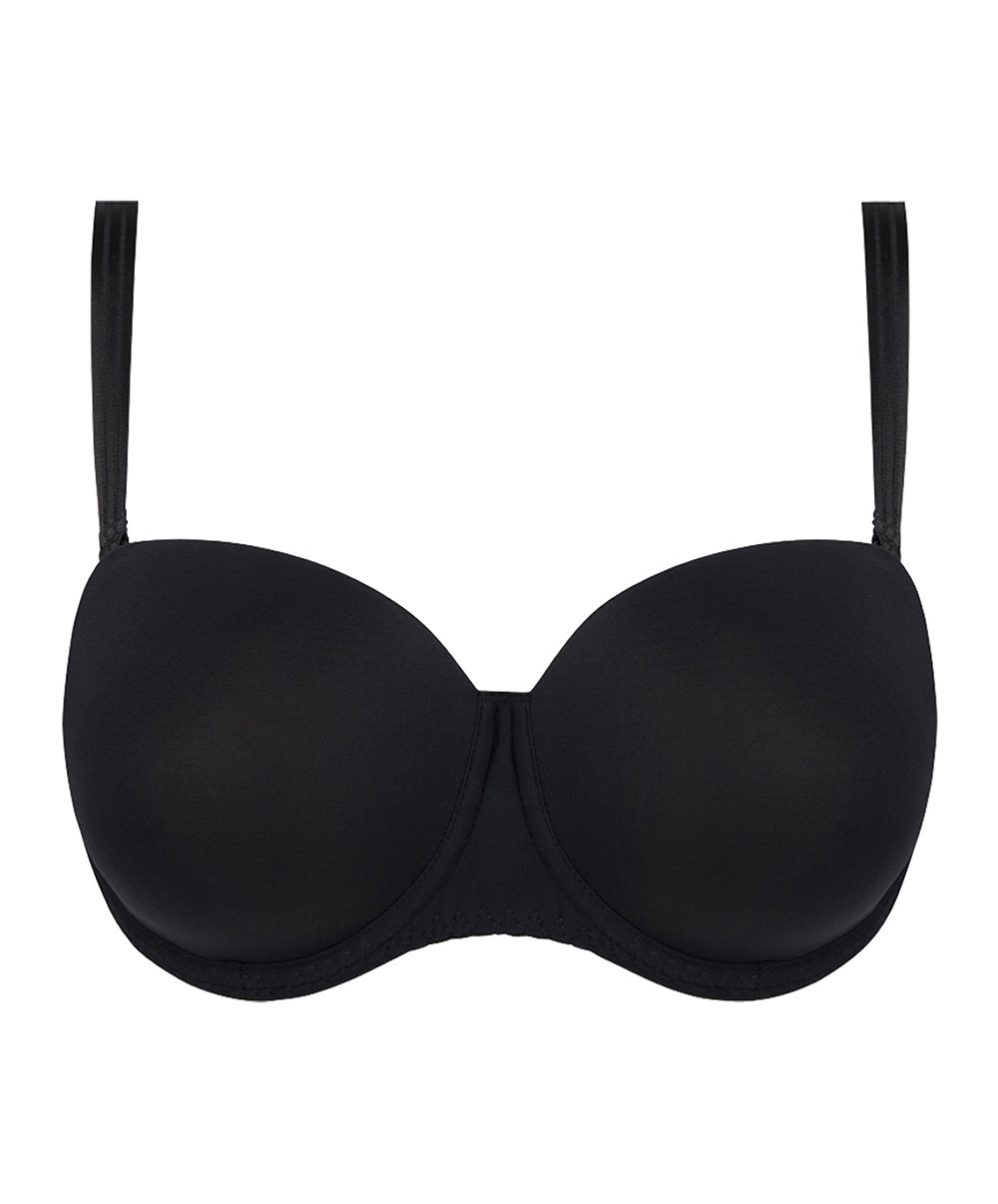 Soutien-gorge bandeau bretelles amovibles grande taille Antigel de Lise Charmel New Apesanteur noir FCJ5614-NO 100