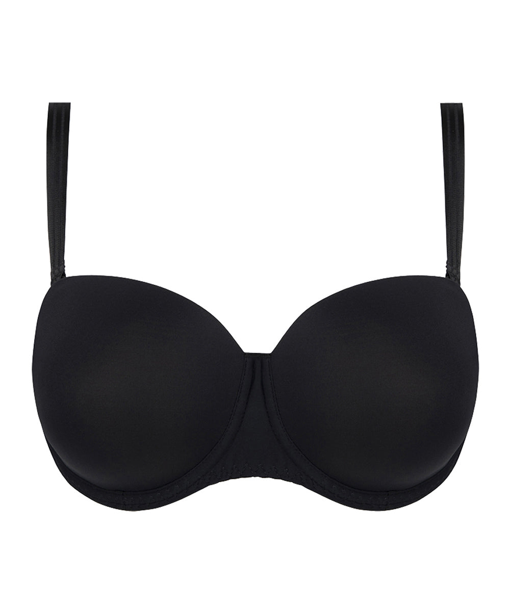 Soutien-gorge bandeau bretelles amovibles grande taille Antigel de Lise Charmel New Apesanteur noir FCJ5614-NO 100