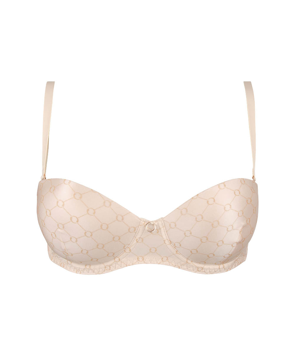 Soutien-gorge bandeau coque Antigel de Lise Charmel Bijou du jour Nude ECH5632-NB