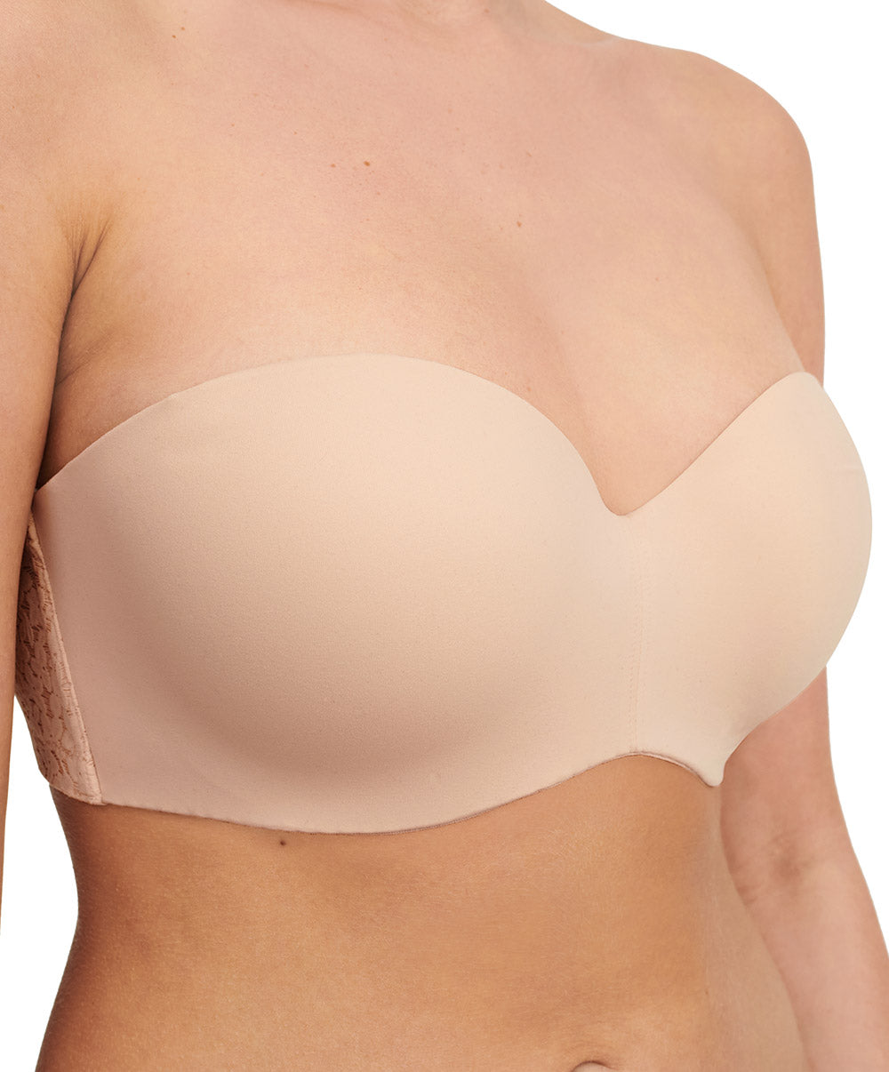Soutien-gorge bandeau coque Chantelle Norah beige doré C13F50-01N