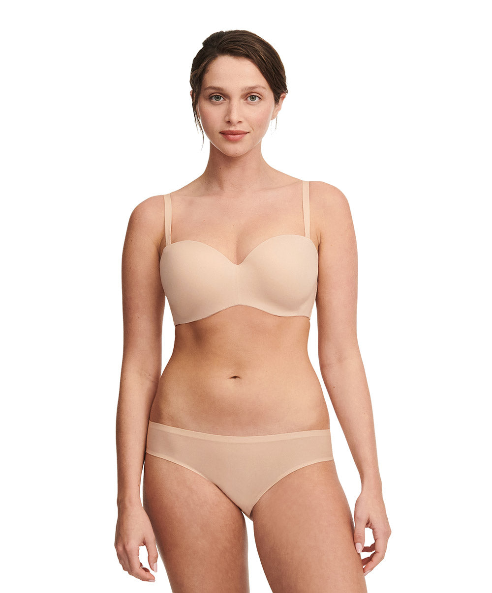 Soutien-gorge bandeau coque Chantelle Norah beige doré C13F50-01N