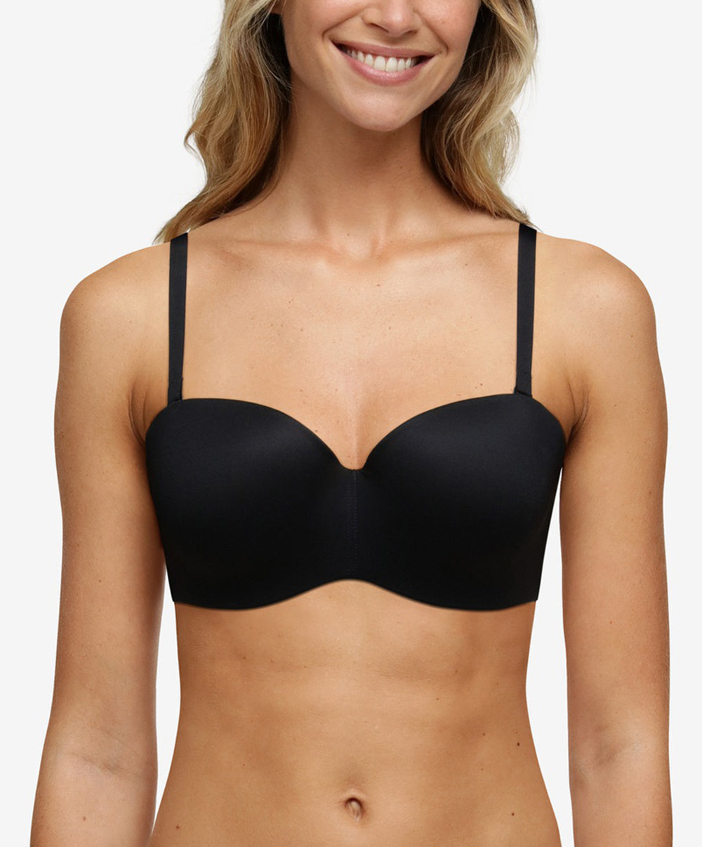 Soutien-gorge bandeau coque Chantelle Norah noir C13F50-011