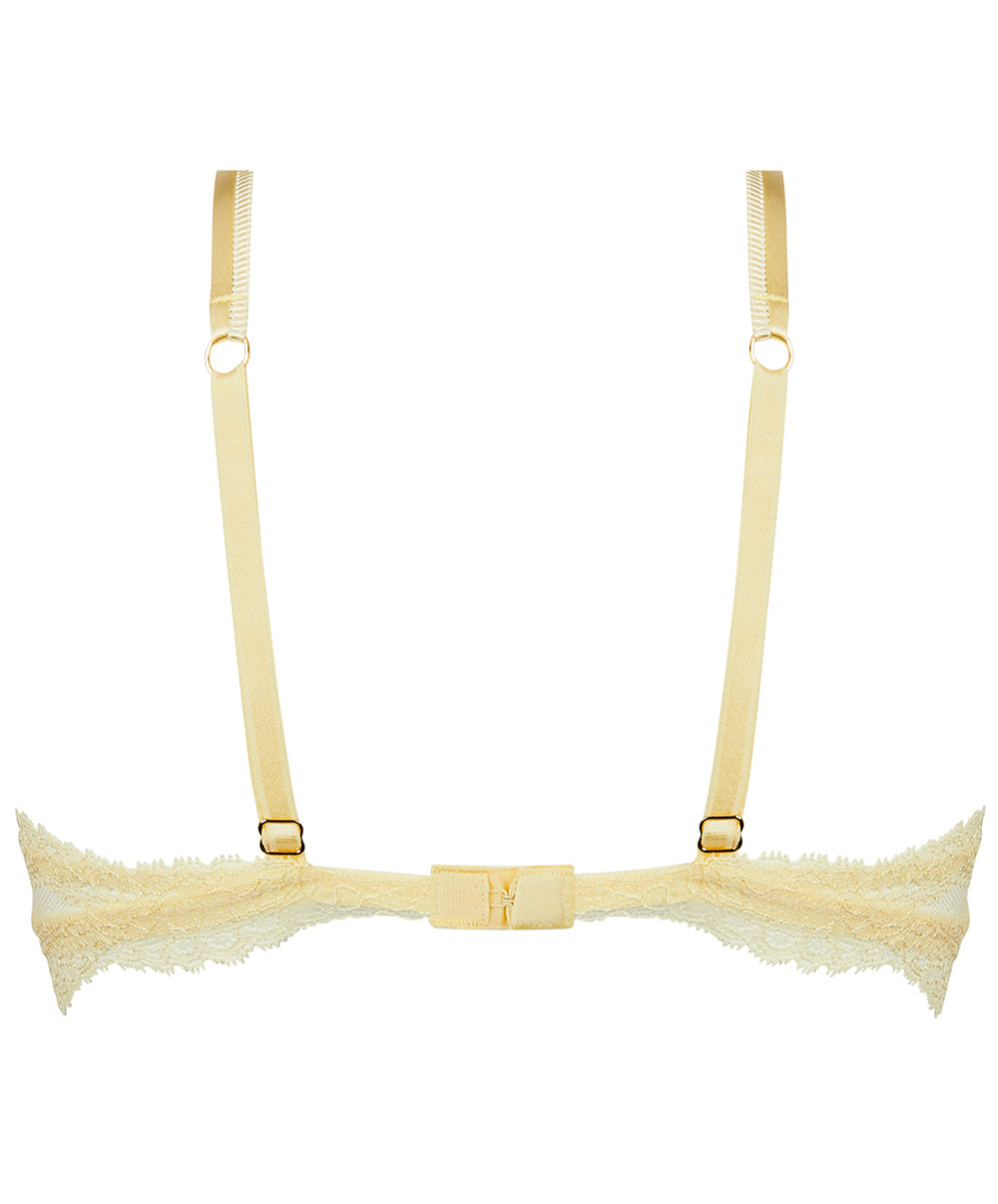 Soutien-gorge bandeau souple Lise Charmel Frisson d'Or jaune ACH5961-OR
