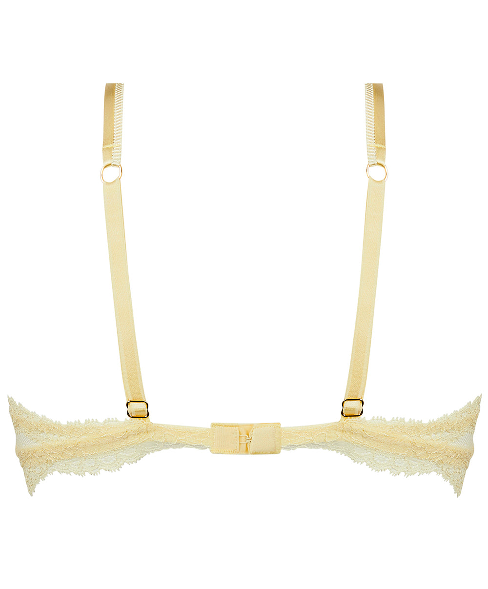 Soutien-gorge bandeau souple Lise Charmel Frisson d'Or jaune ACH5961-OR