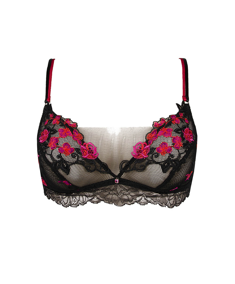 Soutien-gorge bandeau souple Lise Charmel L'amour en liberté Fuchsia ACH5905-LF