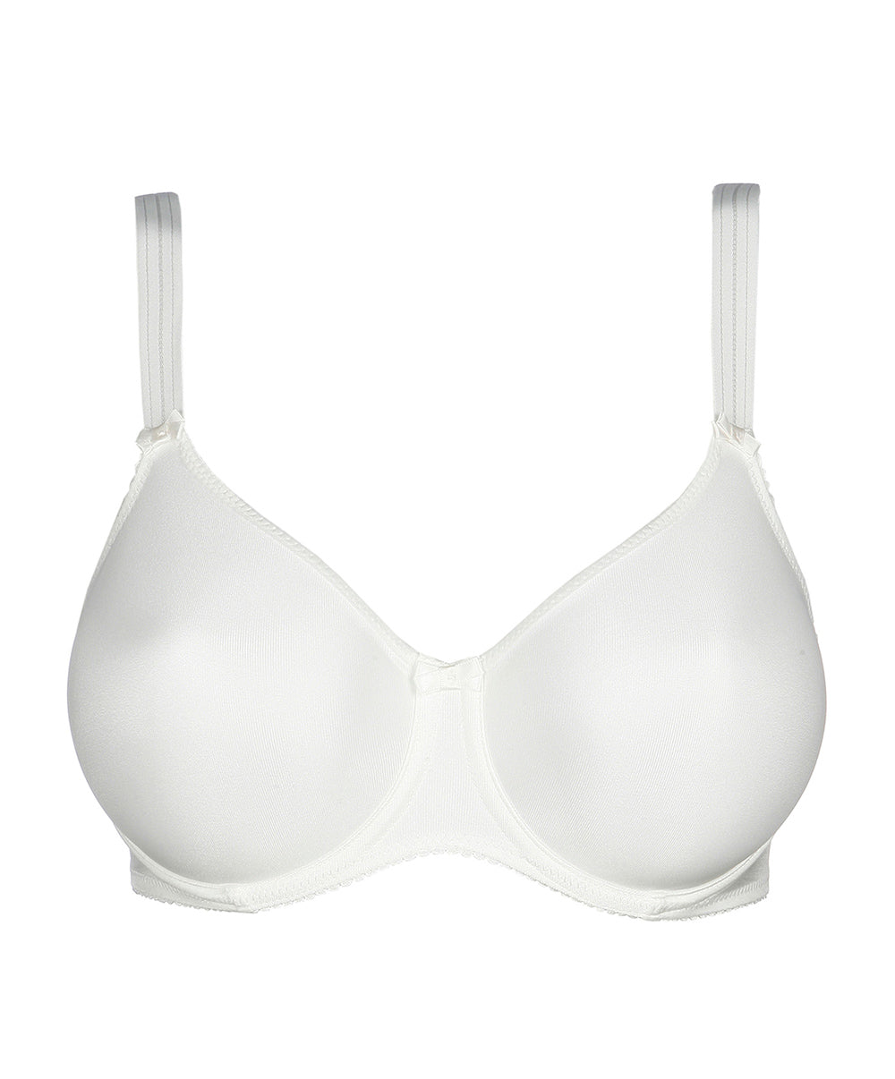 Soutien-gorge bonnets moulés lisses à armatures invisible PrimaDonna Satin noir 0161330-NAT