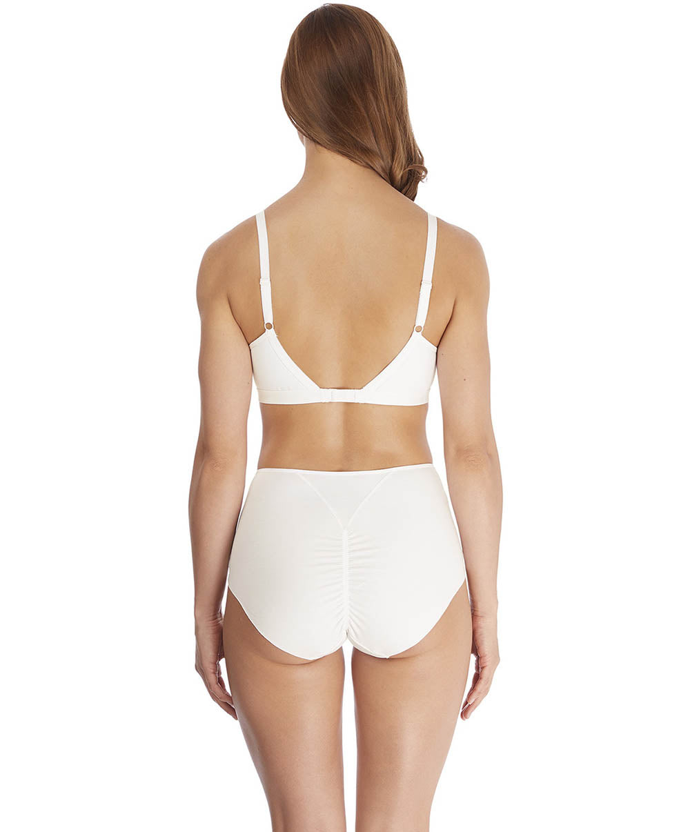 Soutien-gorge brassière sans armatures Wacoal Lisse blanc WE145003-WHE