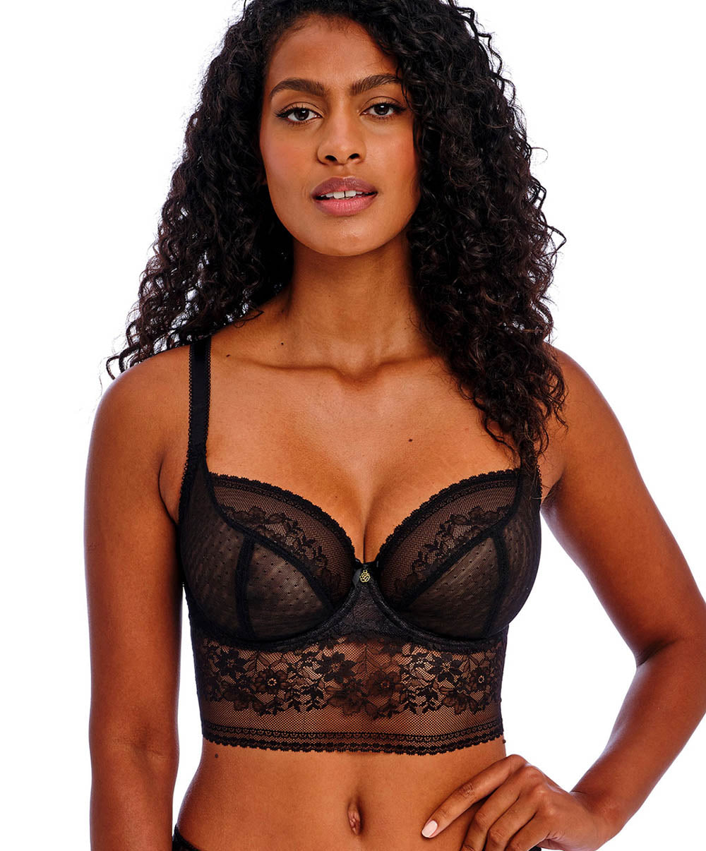 Soutien-gorge bustier Freya Sydnie Noir AA402820-BLK