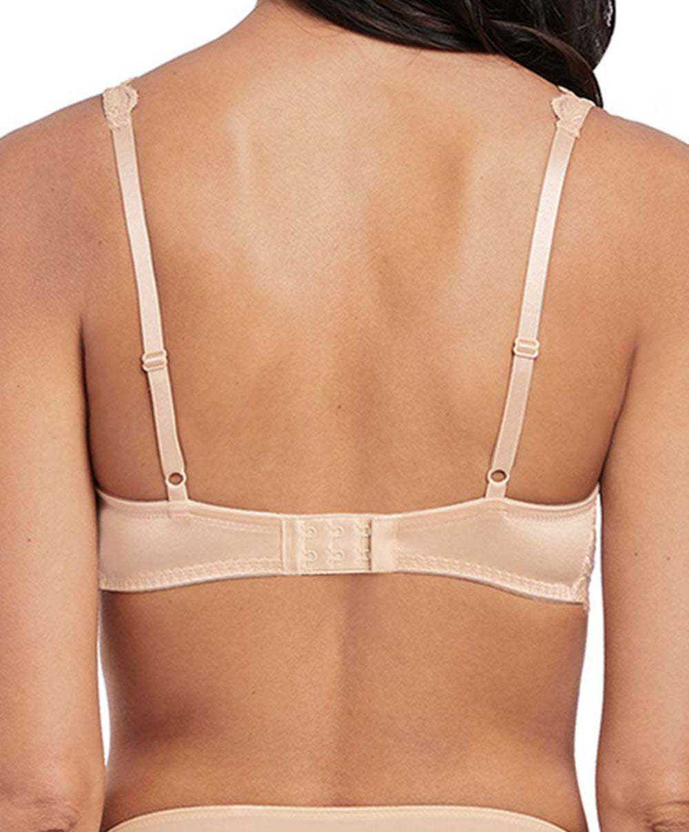 Soutien-gorge armatures classique Wacoal Eglantine creme brulee WEBFA662-CBE face
