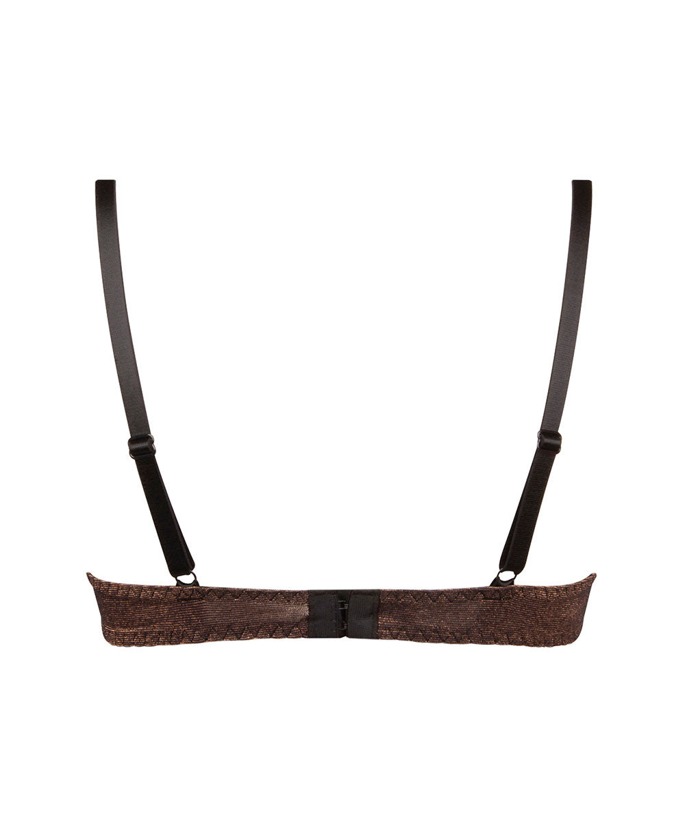 Soutien-gorge coque Antigel de Lise Charmel Disco Dentelle cuivre ECH8046-CD