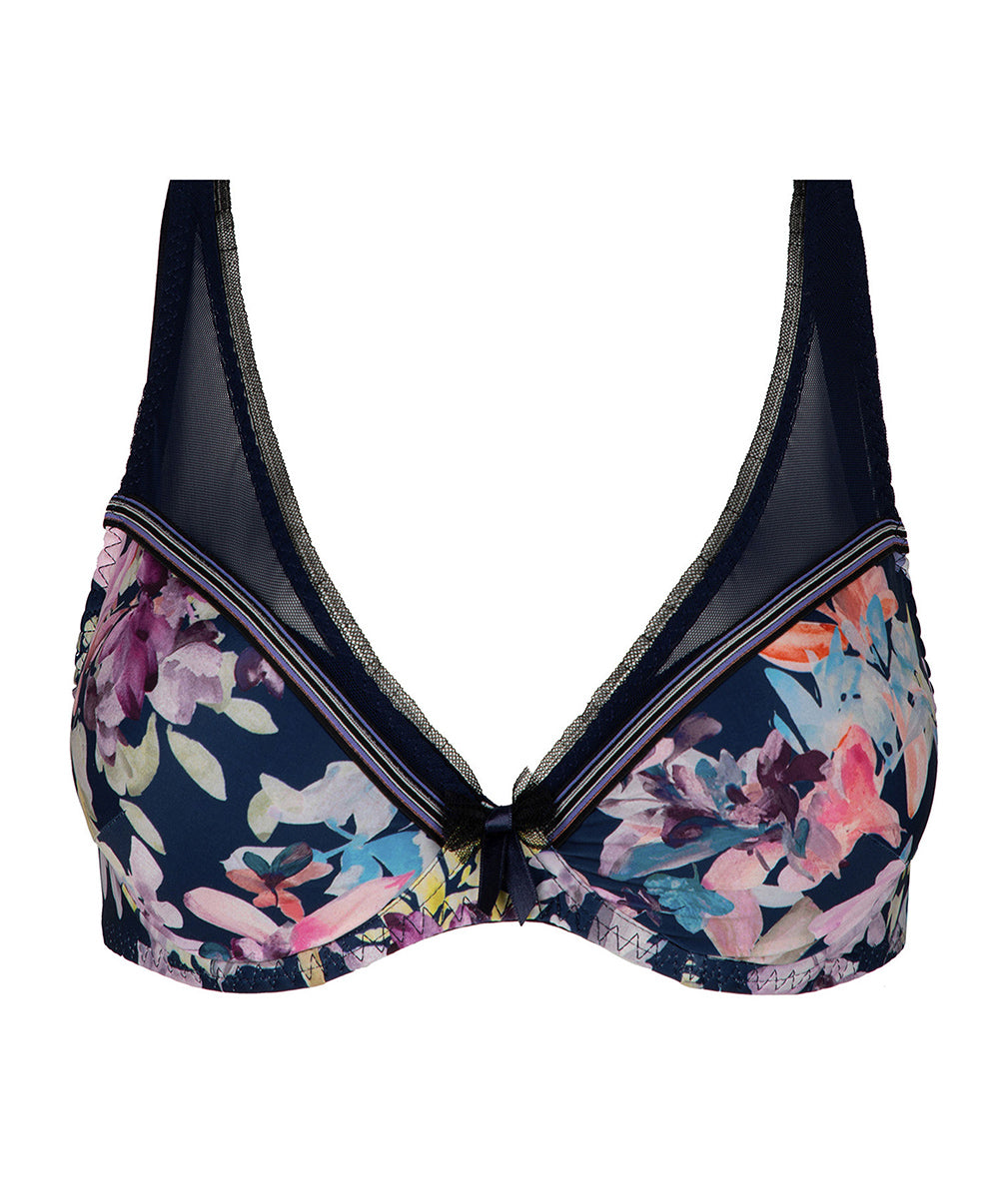 Soutien-gorge coque Antigel de Lise Charmel Mille Pétales aquarelle ECH8084-PA