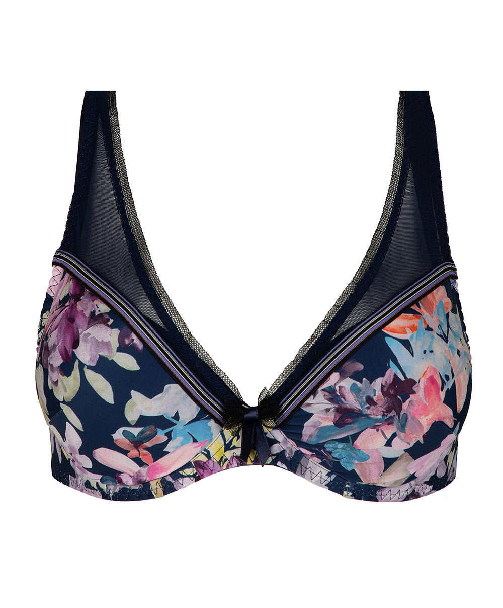 Soutien-gorge coque Antigel de Lise Charmel Mille Pétales aquarelle ECH8084-PA