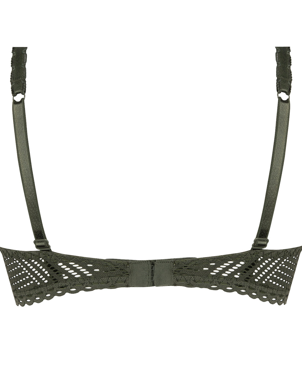 Soutien-gorge coque Antigel de Lise Charmel Tressage Graphic éclat aventure kaki ECC3637-3837-EA