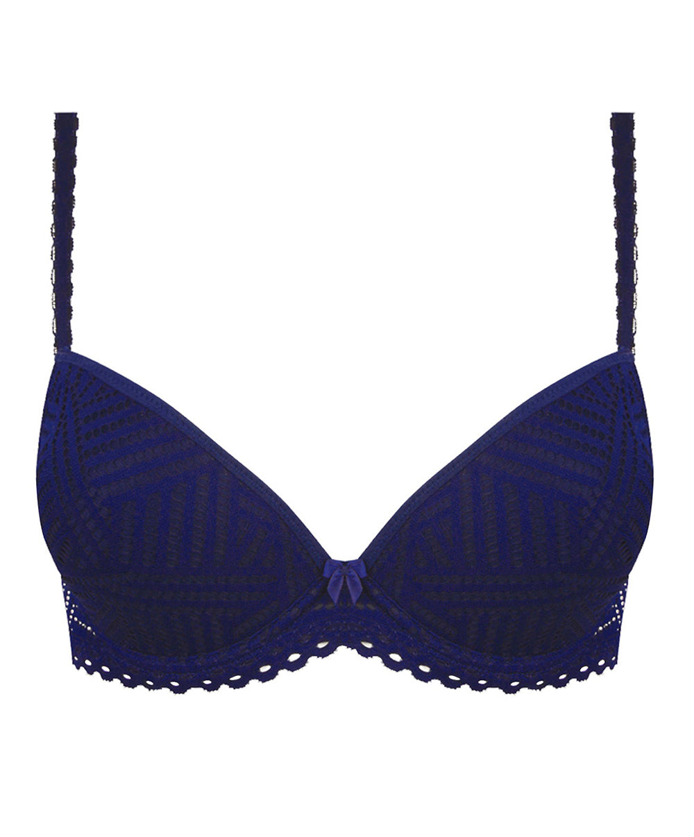 Soutien-gorge coque Antigel de Lise Charmel Tressage Graphic marine ECC3637-3837-TM
