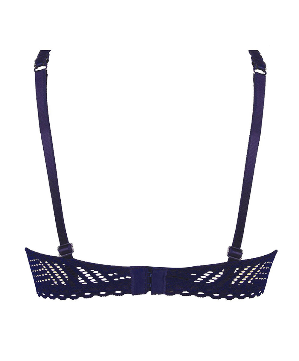 Soutien-gorge coque Antigel de Lise Charmel Tressage Graphic marine ECC3637-3837-TM