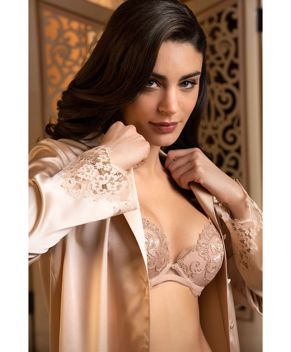 Soutien-gorge coque moulé Lise Charmel Déesse en Glam nude ACH8515-DN