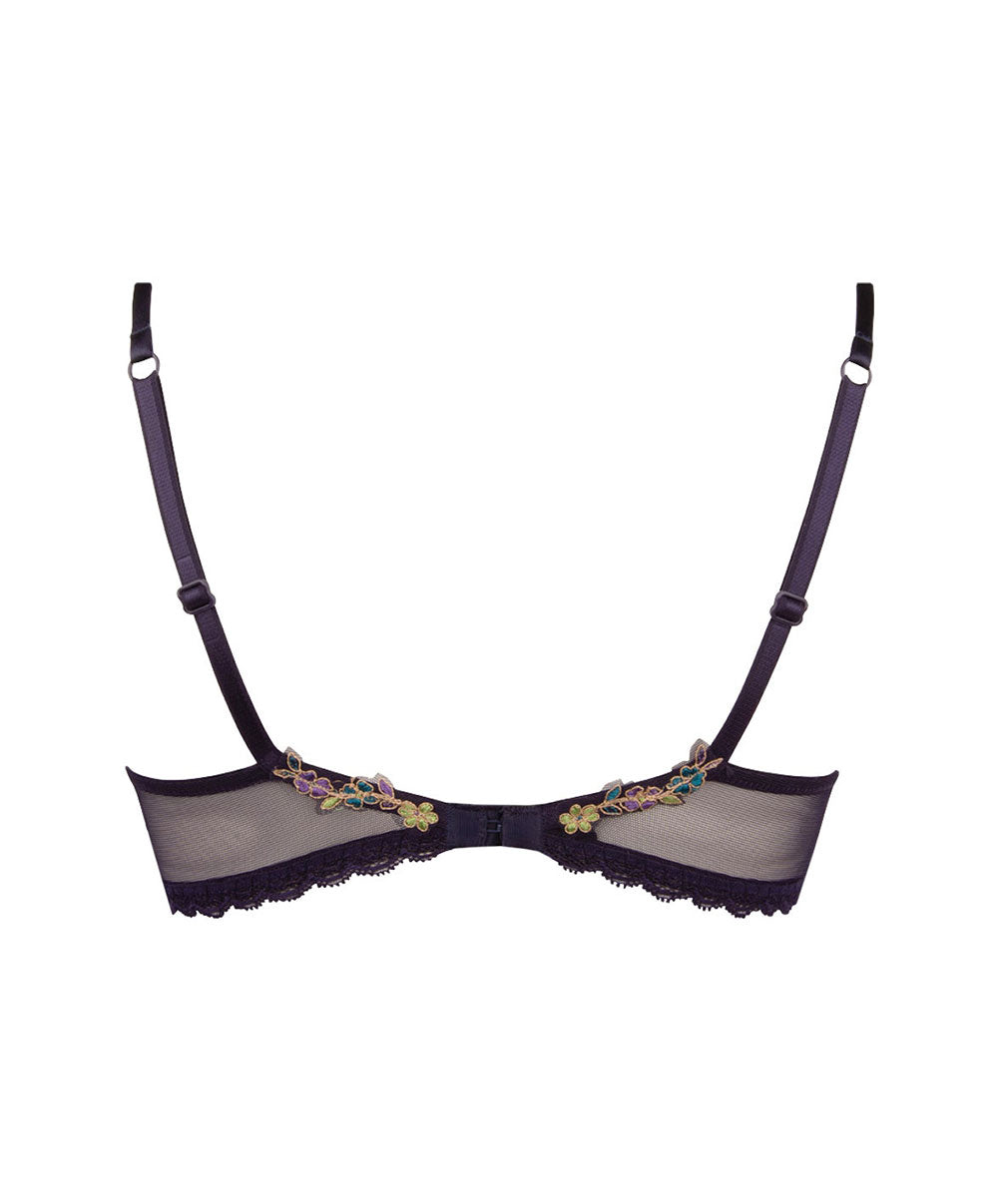 Soutien-gorge coque moulé Lise Charmel Dentelle Cashmer emaux cashmer (=prune) ACH8551-EC