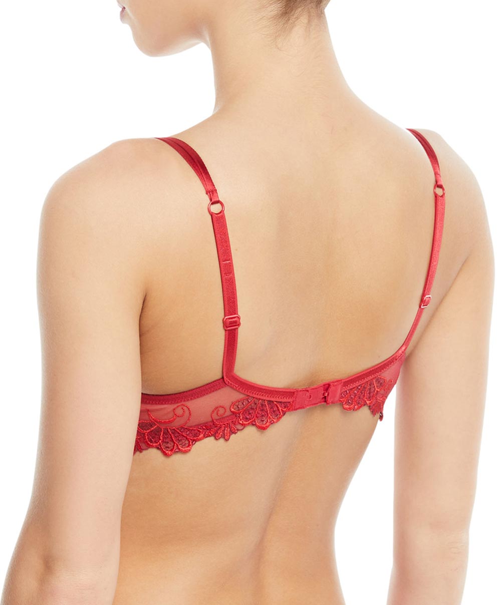Soutien-gorge coque Lise Charmel Dressing Floral rouge ACC8588-DS