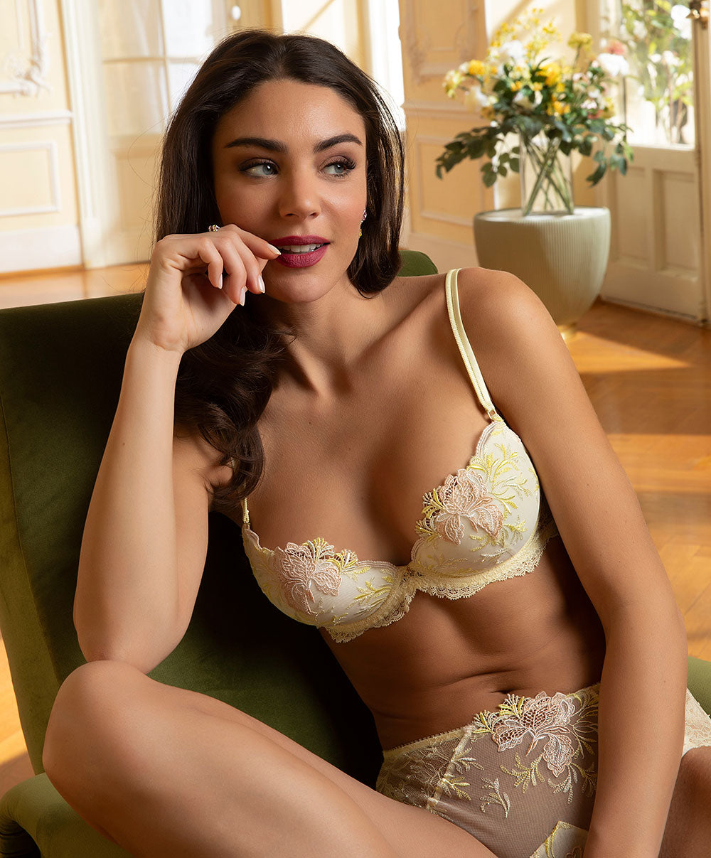 Soutien-gorge coque Lise Charmel Frisson d'Or jaune ACH8561-OR