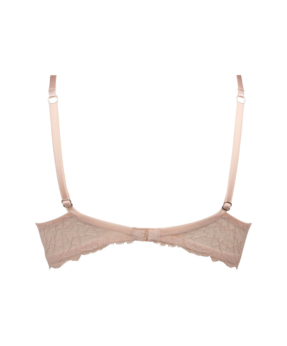 Soutien-gorge coque Lise Charmel Sublime en Dentelle rose poudre ACH8513-OS