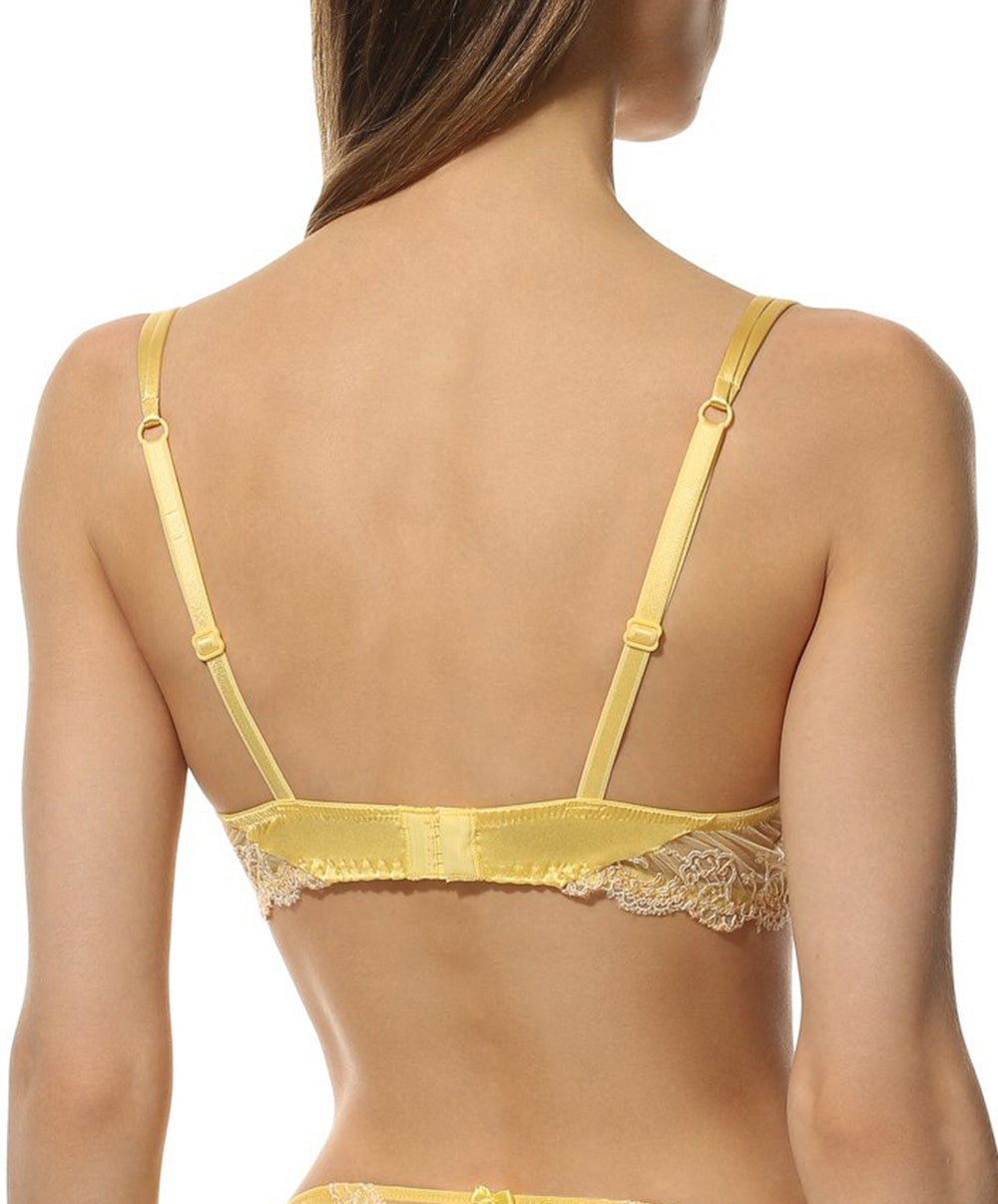 Soutien-gorge coque en soie Lise Charmel Splendeur soie vanille ACC8580-SVA